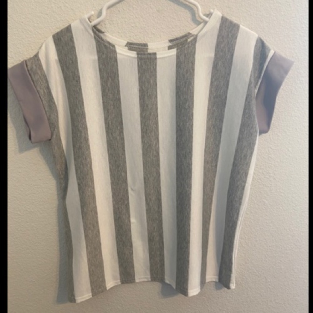 Vertical Striped Tee